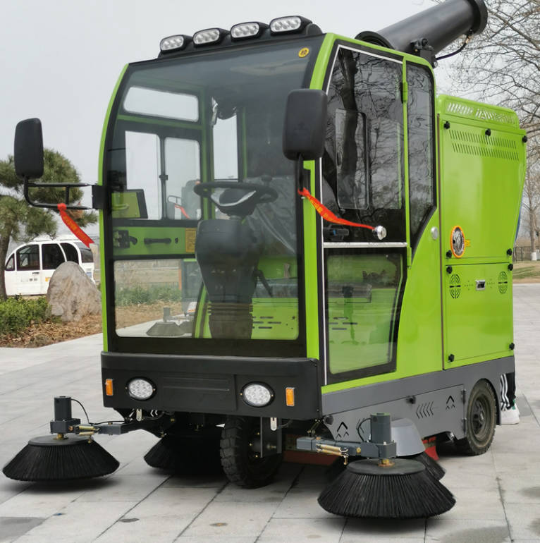 安庆道路清洁广泛应用电动环卫清扫车